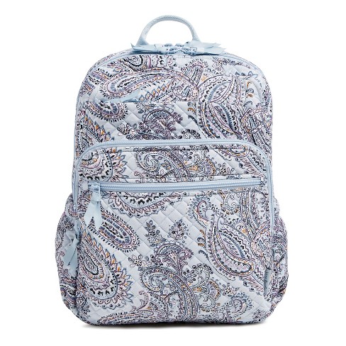 Vera Bradley Women's Performance Twill XL Campus Backpack Blooms and  Branches Navy