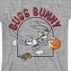 Space Jam 1996 Bugs Bunny with Logo Youth Boy's Athletic Heather T-Shirt - 2 of 3