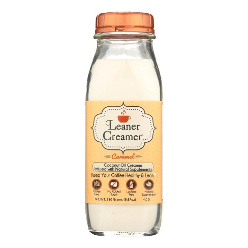 Leaner Creamer Caramel Coconut Oil Creamer - Case of 6/9.87 oz - image 1 of 4