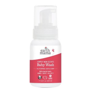 Earth Mama Organics Simply Non-Scents Castile Baby Wash - 5.3 fl oz - 1 of 4