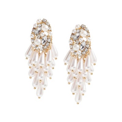 SOHI Women's Regal Drop Earrings