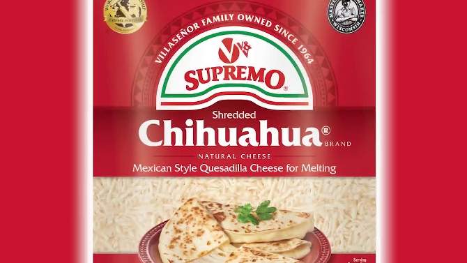 V&V Supremo Queso Chihuahua Quesadilla Cheese with Jalapeno Shredded - 7.06oz, 2 of 10, play video