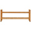 vidaXL Shoe Rack Shoe Storage Organizer Shoe Shelf for Closet Solid Oak Wood - 2 of 4