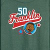 Women's - Peanuts - Franklin Athletic 50 Lightweight French Terry Wide Neck Long Sleeve Shirt - 2 of 4