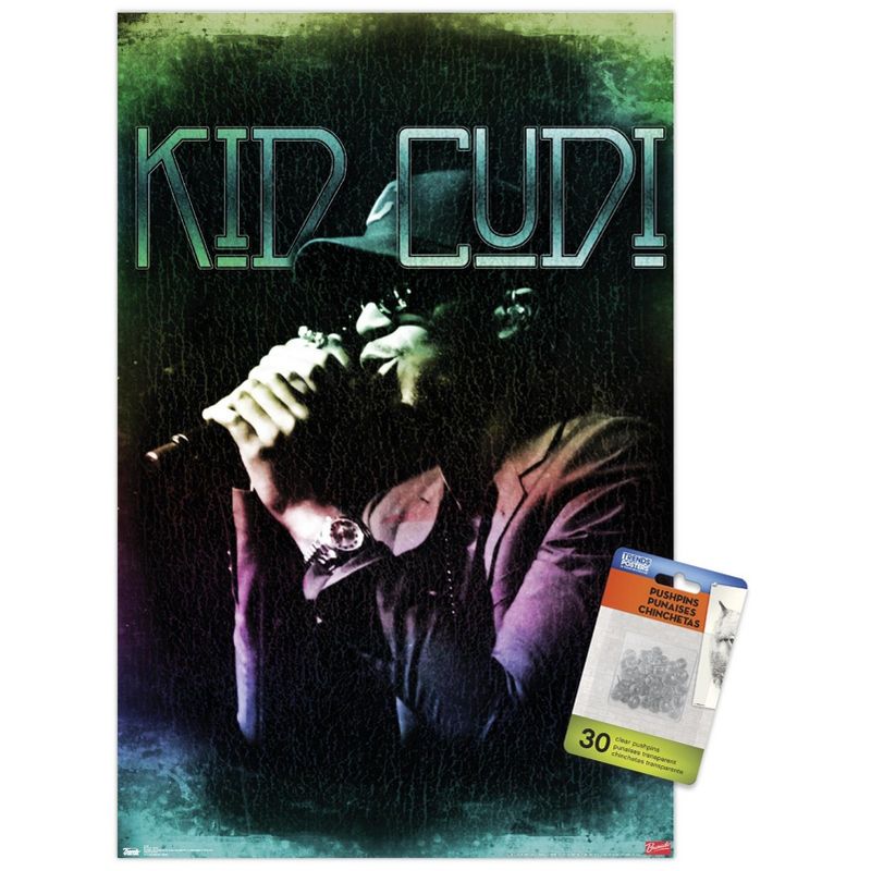 Trends International Kid Cudi - Colors Unframed Wall Poster Prints, 1 of 7