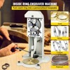 VEVOR Inside Ring Engraver Double Sided Dial Ring Engraver Stamper 1.5mm-2.0mm Character Letter Block Ring Engraver Machine,Gray - 3 of 4