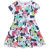 Disney Minnie Mouse Girls Skater Dress with Headband for Toddler and Big Kids - Size 2T - 2 of 4