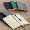 Simply Genius 4 Pack A5 Hardcover Leatherette Journals to Write In for Women, Faux Leather Journal for Men, 192pg Ruled, 5.7” x 8.4” - 4 of 4