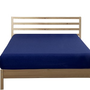 Brushed Microfiber Fitted Sheet Only, Super Soft Hotel Quality Fitted Sheet with Deep Pocket - NTBAY - 1 of 4