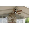 Urban Ambiance Luxury Modern Farmhouse Indoor or Outdoor Ceiling Fan,  19.5"H x 52"W,  Olde Bronze, UHP9180 - 3 of 4