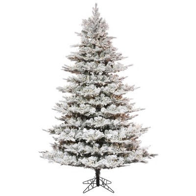 Vickerman Flocked Kiana Pine Full Artificial Christmas Tree