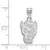 Black Bow Jewelry 14k White Gold North Carolina State Wolfpack NCAA Medium Pendant - 2 of 3