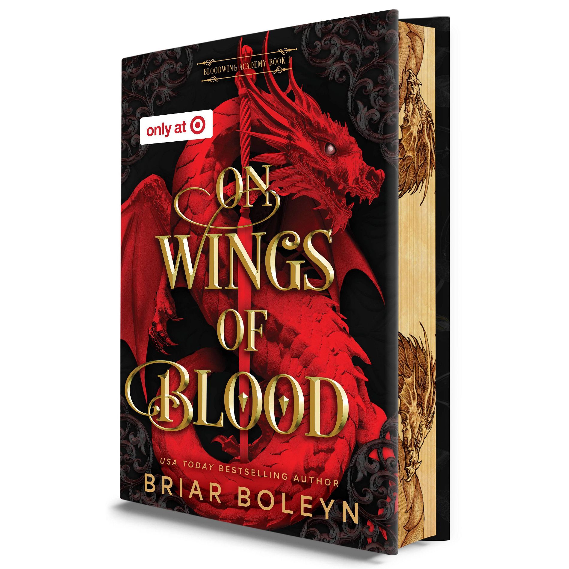 On Wings of Blood (Target Exclusive) - by Boleyn, Briar (Hardcover)