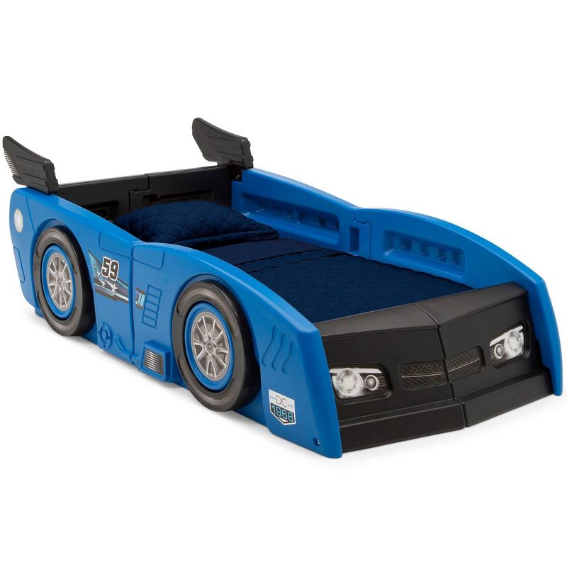 Toddler/Twin Grand Prix Race Car Bed - Delta Children, 5 of 12