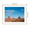 Amanti Art Monument Valley II by Bethany Young Wood Framed Wall Art Print - 3 of 4
