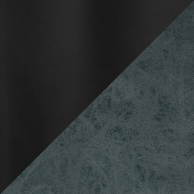 Daniella Green Faux Leather Industrial Counter Stools Set