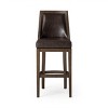 Maven Lane Vienna High Back Vegan Leather Bar Height Bar Stool - 2 of 4