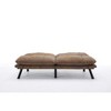 CAVINAS Modern Folding Sofa, Upholstered Convertible Sofa, Versatile 2-in-1 Sofa Bed, Loveseat Sofa with Adjustable Armrests and Backrest - 4 of 4