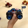 Monster Jam, Marvel Official Captain America Monster Truck - 2 of 4