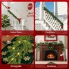 MOEPISY 6FT Christmas Garland with Lights 20 LEDs - 4 of 4