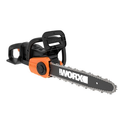 Worx WG384.9 14" Cordless Chainsaw, 40V Li-ion, Brushless Motor, Chain Brake (Tool Only)