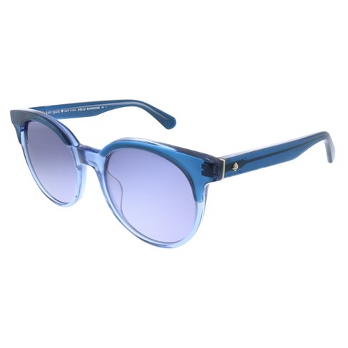 Kate Spade Abianne/s Oxz Womens Square Sunglasses Blue Crystal 51mm ...