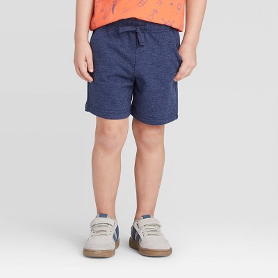 Toddler Boys' Knit Pull-On Shorts - Cat & Jack™ Navy 12M