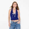 Women's Game Day Lace Halter Top - Wild Fable™ - 2 of 3
