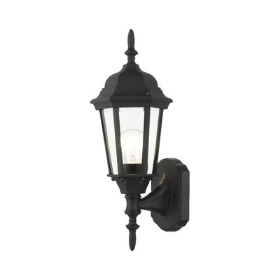Livex Lighting Hamilton 1 - Light Wall Light in  Textured Black