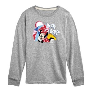 Boys' - Disney - Minnie Mouse Long Sleeve Graphic T-Shirt - 1 of 4