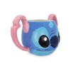 Silver Buffalo Disney Lilo & Stitch Experiment 626 Face 3D Sculpted Ceramic Mug | 16 Ounces - 2 of 4
