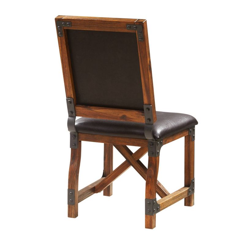 Lancaster Dining Chair Chocolate/Graphite, 6 of 9