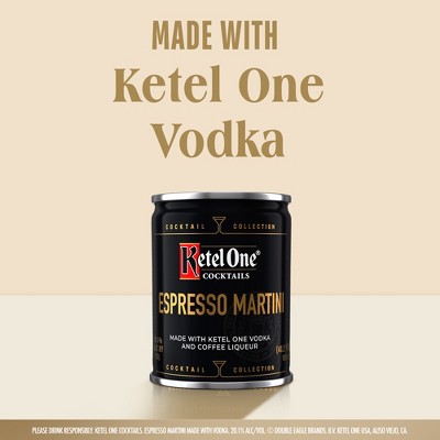 Ketel One Espresso Martini Cocktail - 4pk/100ml Cans