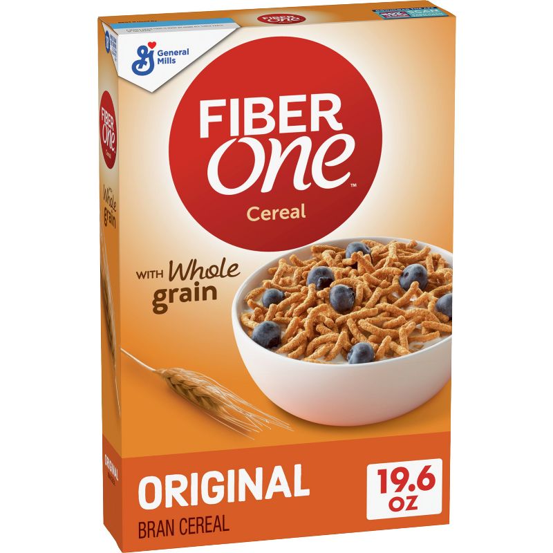 Fiber One Original Bran Breakfast Cereal 19.6oz - General Mills, 1 of 13