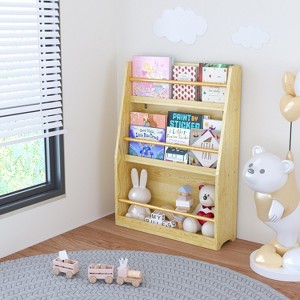 NicBex Multi-Functional Kids Bookshelf & Toy Storage Organizer Versatile Storage Solutions for Playroom, Bedroom & Classroom Organization - 1 of 4