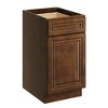 CASAINC 18 in. W x 34.5 in. H x 24 in. D Base Kitchen Cabinet with Drawer – Plywood Frame Soft-Close - Full Overlay RTA - 2 of 4