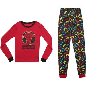 Just Love Boys Printed Pajama Sets - Snug Fitting PJ Tops & Bottoms for Boys - 1 of 1