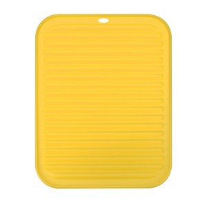 Unique Bargains Dish Drying Mat Reusable Sink Drain Pad Heat Resistant Non-Slipping Suitable for Kitchen - 1 of 4