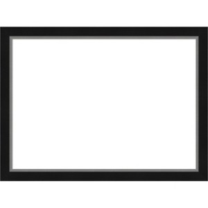 Amanti Art Eva Black Silver Narrow Framed Dry Erase Magnetic Board - 1 of 4