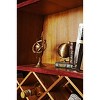Brass Armillary Sphere – 8.5 Inch – Spinning Globe with Zodiac Symbols By Old Modern Handicrafts - 3 of 4