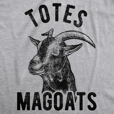 Мужские сумки Crazy Dog T-Shirts, Inc. Mens Totes Magoats T Shirt Funny Goat Movie Quote Tee - Crazy Dog Men's T Shirt With Movie Sayings Light Grey L — фото 2