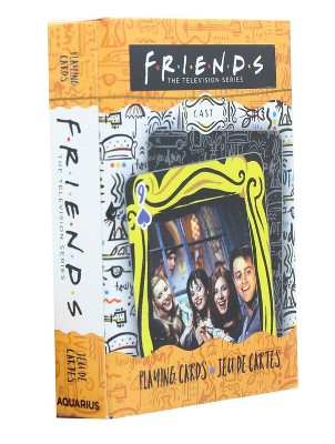 Aquarius Puzzles Friends Cast Playing Cards | 52 Card Deck + 2 Jokers