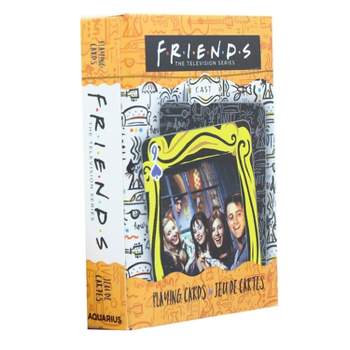 Aquarius Puzzles Friends Cast Playing Cards | 52 Card Deck + 2 Jokers