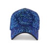 Alilang Sparkling Rhinestone Mesh Baseball Cap for a Glamorous Look - 4 of 4