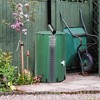 NAYSAYE Rain Barrel 100 Gallon Green PVC Foldable Water Collection Container with Spigot for Garden Use, Green, 27.56"*27.56"*38.58" - 2 of 4