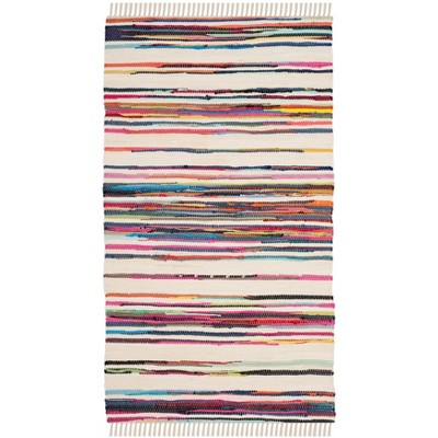 Rag Rug RAR126 Hand Woven Indoor Rugs - Safavieh