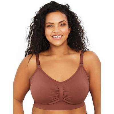 Vanity Fair Womens Nursing Cross Front Pullover Bra 72074 - DAMASK NEUTRAL  - 2X