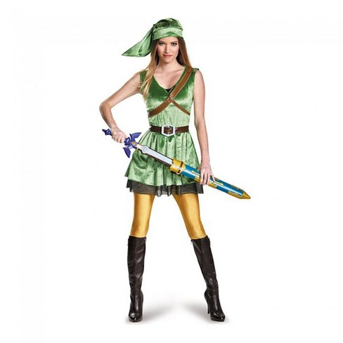Disguise Legend of Zelda Link Costume Women's Adult Small