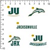 Jacksonville University Spirit Logos 50Ct Sticker Pack Miscellaneous 50 Ct. Sticker Pack - 2 of 4