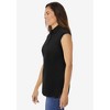 Woman Within Women's Plus Size Sleeveless Polo Tunic - 4 of 4